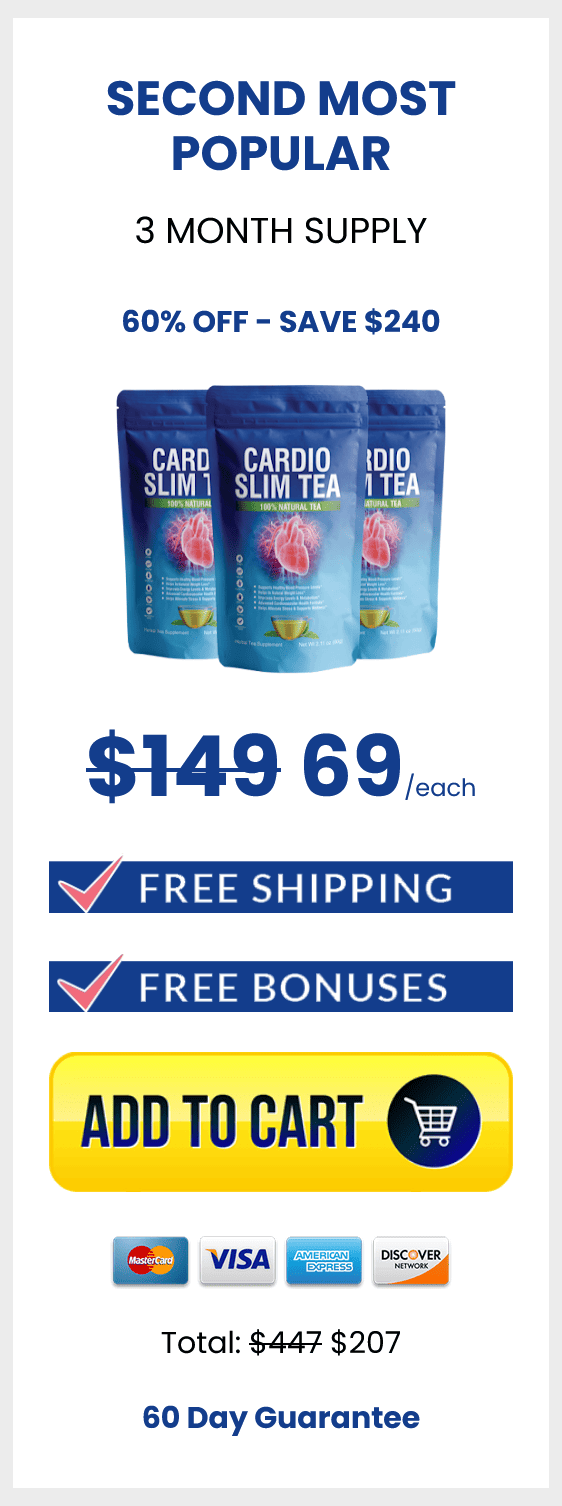 Cardio Slim Tea price 3